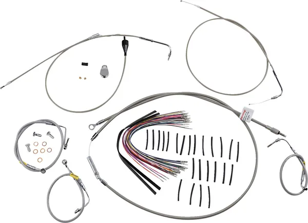 Kit de commande Burly Brand pour motos touring avec guidons Bagger