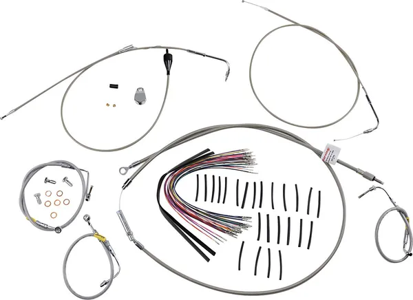 Kit de commande Burly Brand pour motos touring avec guidons Bagger - vue 2