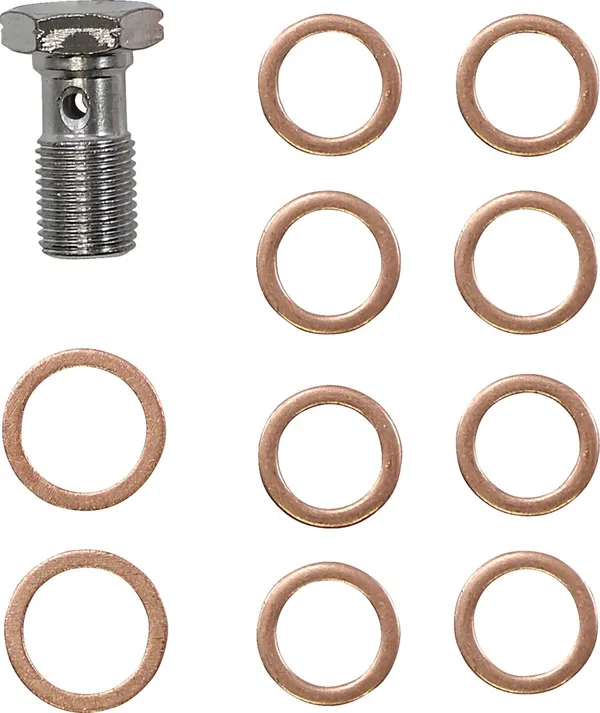 Kit câble de guidon et durite de frein vinyle noir standard LA CHOPPERS - vue 2
