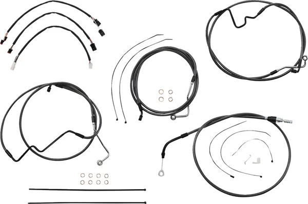 Kit d'installation guidon Black Pearl™ Designer MAGNUM SHIELDING - vue 2