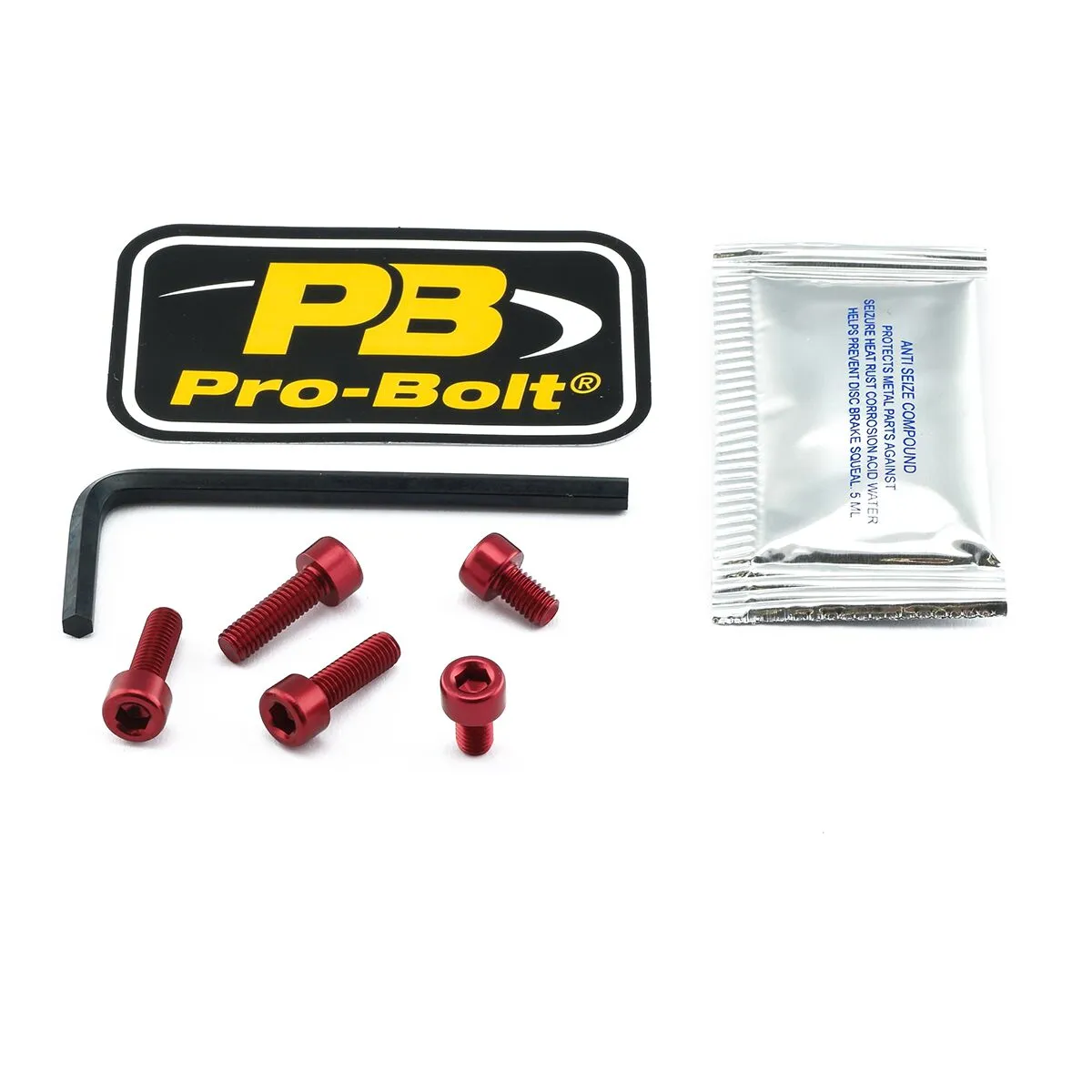 Kit de bouchon d'essence en aluminium PRO BOLT