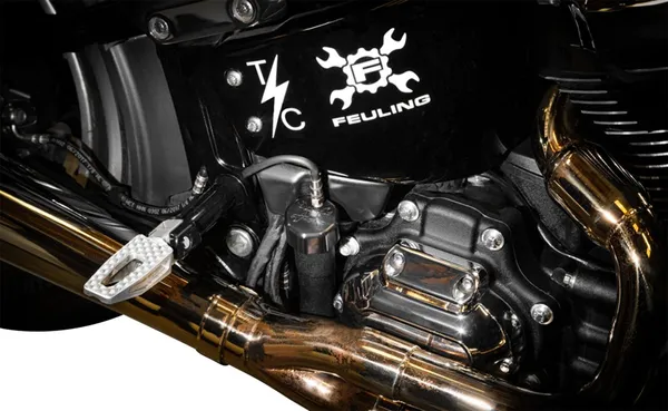 Jauge d'huile ventilée Feuling Parts Dipstick vented BLK ST18+ - vue 4