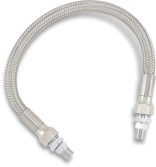 Tuyau d'huile 12SS avec raccords DRAG SPECIALTIES - vue 2