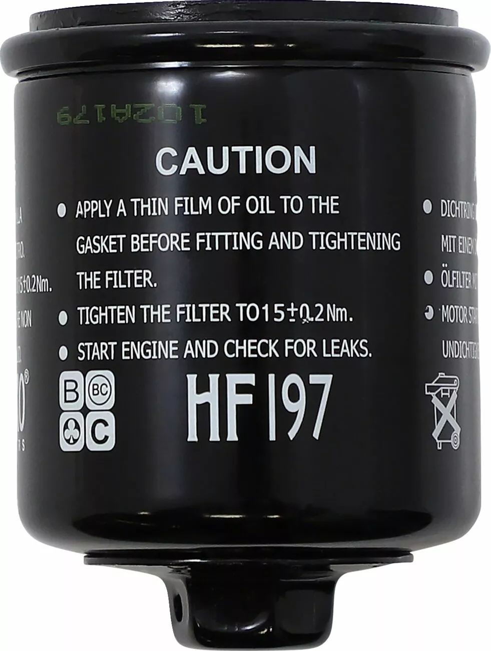 Filtre à huile premium HIFLOFILTRO - vue 3