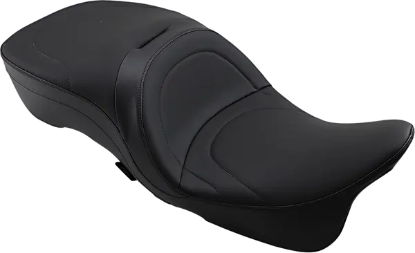 Selle Touring double en cuir avec dosseret Drag Specialties Seats