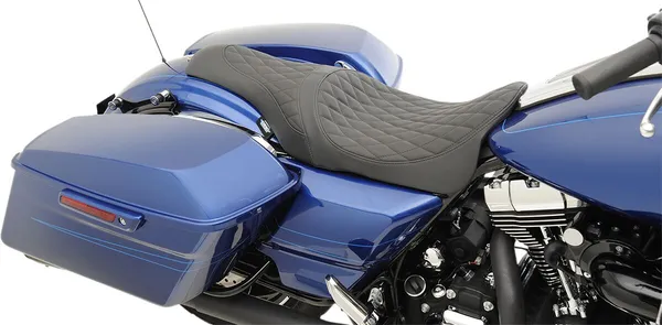 Selle Caballero 2-Up en vinyle DRAG SPECIALTIES SEATS - vue 3