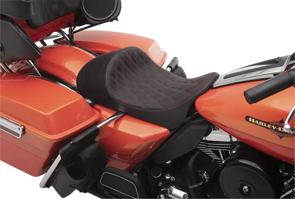 Selle solo basse DRAG SPECIALTIES SEATS montage avancé EZ-ON - vue 3