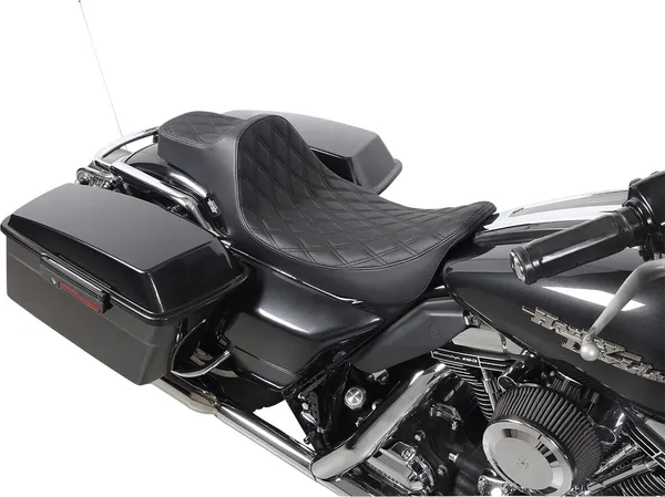 Siège Drag Specialties Seat Pred 3 EX RCH DD BLK - vue 6