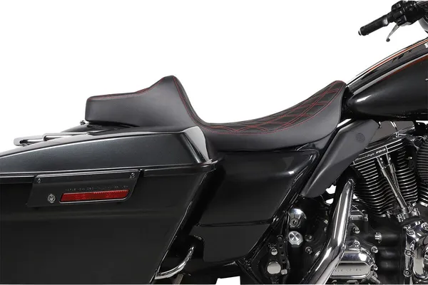 Siège Drag Specialties Seat Pred 3 EX RCH DD rouge - vue 5