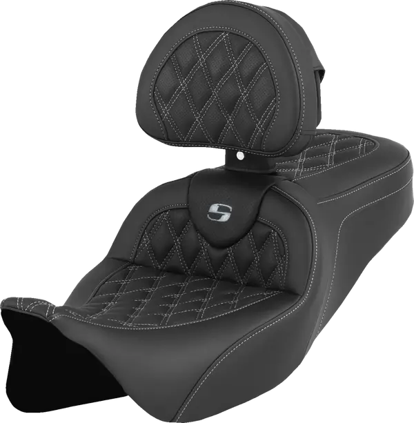 Selle Saddlemen Roadsofa à surpiqûres losange - vue 2