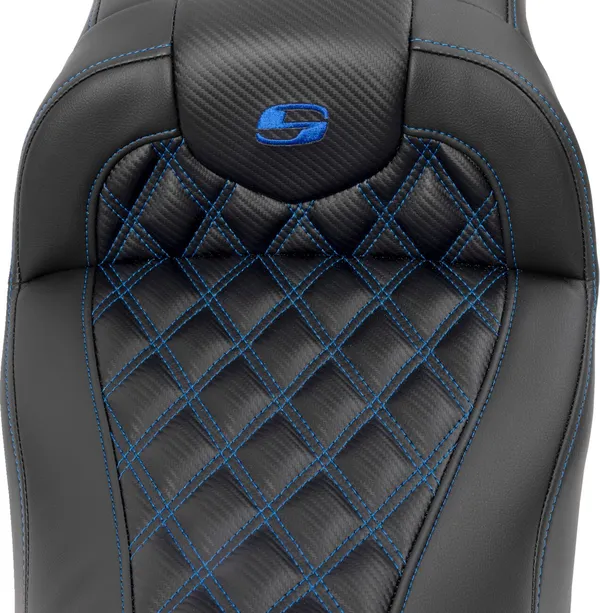 Selle SADDLEMEN Roadsofa à surpiqûres losange - vue 2