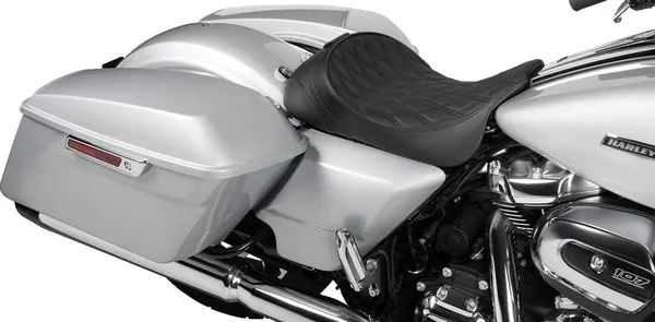 Selle solo avant avec dosseret en option DRAG SPECIALTIES SEATS - vue 3