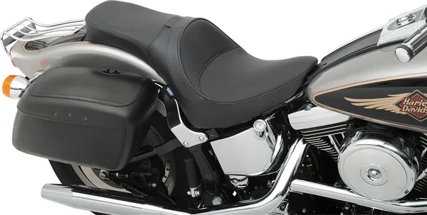 Selle solo monobloc en cuir Drag Specialties Seats - vue 3