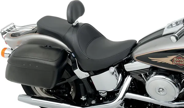 Selle solo monobloc en cuir Drag Specialties Seats - vue 4