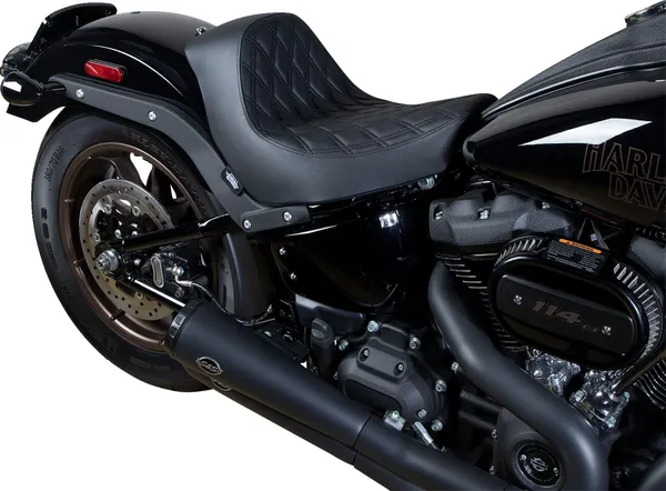 Siège solo double losange Drag Specialties Seats - vue 3