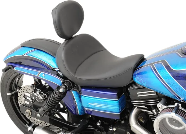 Selle solo avec dosseret EZ Glide II™ en option Drag Specialties Seats - vue 3