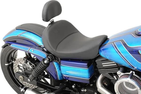 Selle solo avec dosseret EZ Glide II™ en option Drag Specialties Seats - vue 4