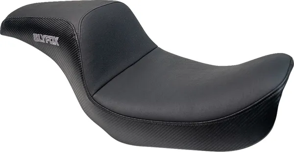 Siège Slyfox Seat Slyfox vinyle noir avec glissière