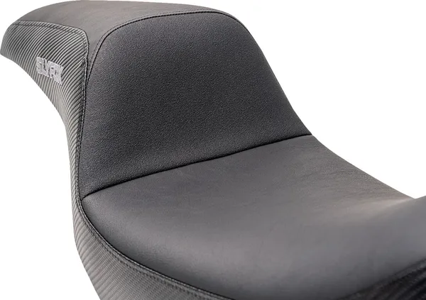 Siège Slyfox Seat Slyfox vinyle noir avec glissière - vue 3