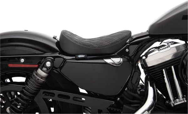Selle solo Bobber style Drag Specialties Seats - vue 2
