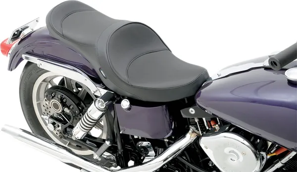 Selle double creusée en vinyle Drag Specialties Seats - vue 2