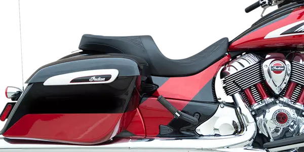 Selle Touring profil bas avancée Drag Specialties - vue 3