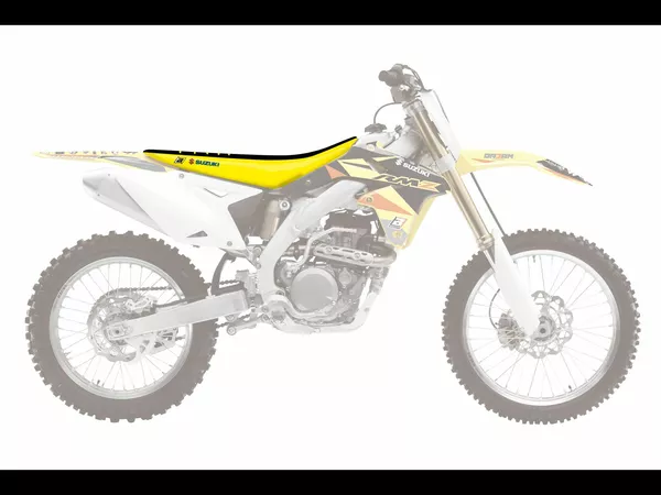 Housse de selle BLACKBIRD RACING DG3 RMZ noire/jaune - vue 2