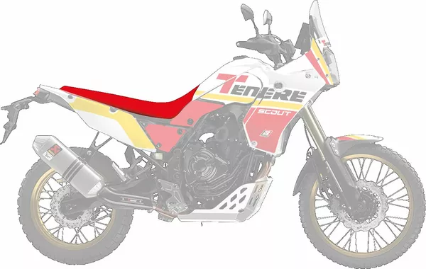 Housse de selle Rally Blackbird Racing - vue 2