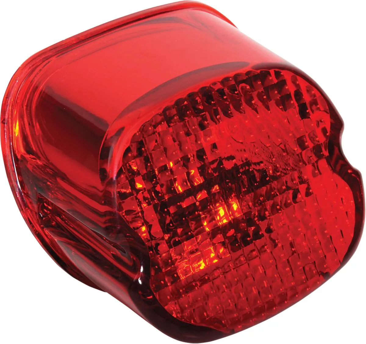 Verre de feu arrière profil bas avec éclairage de plaque inférieur DRAG SPECIALTIES