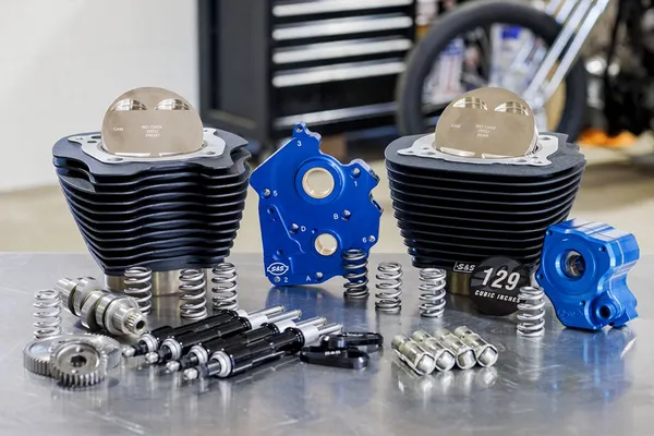 Kit performance moteur S&S Cycle Power Package 129 - vue 2