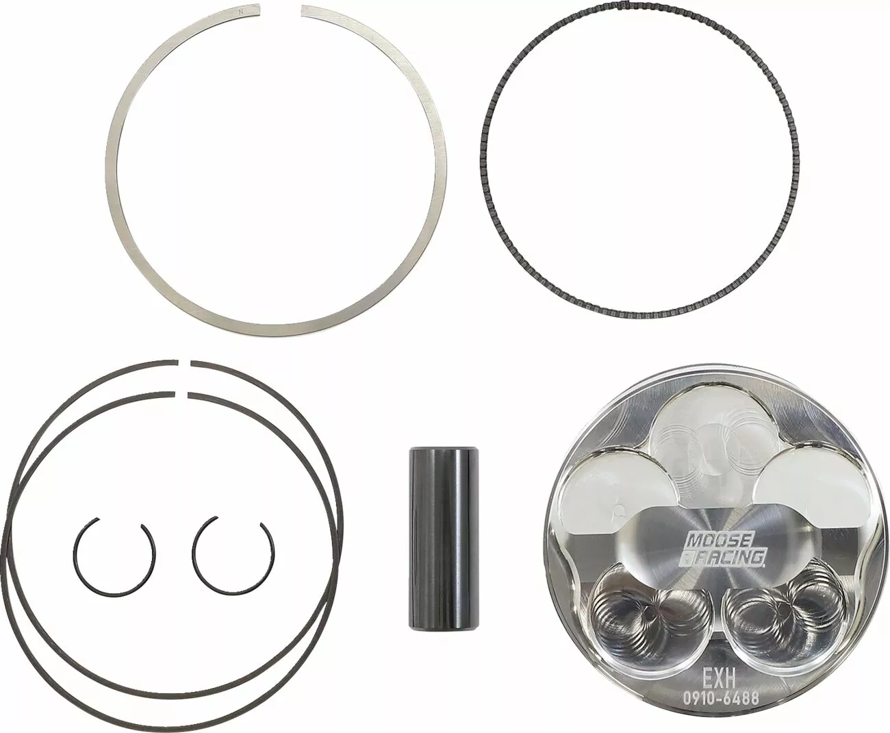 Piston de compétition hautes performances 4 temps MOOSE OFFROAD HARD-PARTS