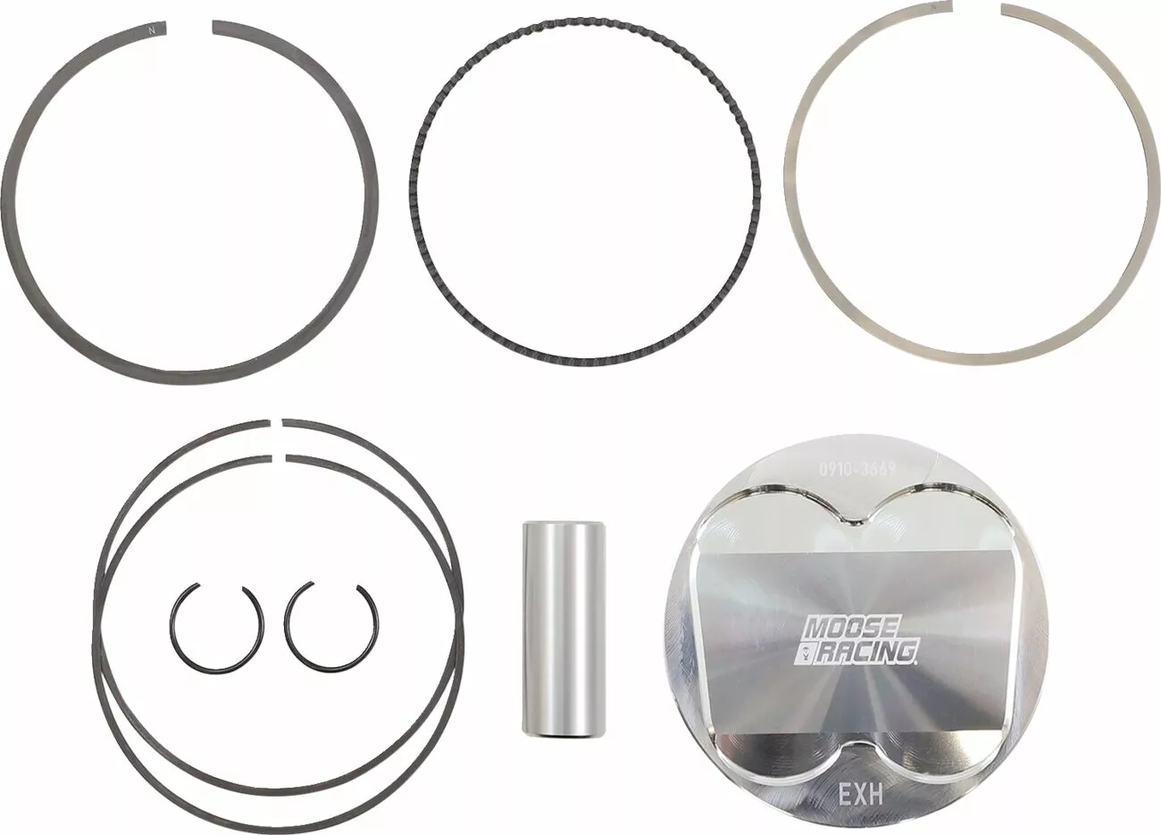 Kit de piston hautes performances 4 temps Moose Offroad Hard-Parts
