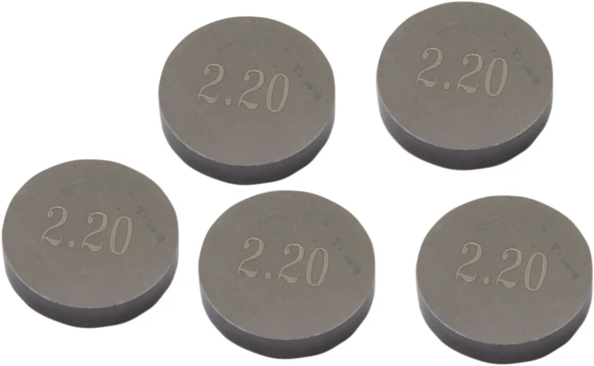 Cales de soupape PROX 10.00X2.20 5 pièces