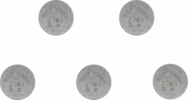 Cales de soupape HOT CAMS 5 pièces 13X2.60