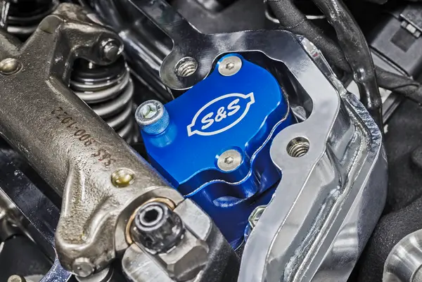 Kit tête de ventilation S&S CYCLE anodisé usiné - vue 2