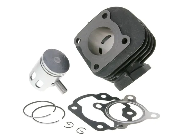 Kit de cylindre 50 cm³ axe de piston 10 mm Minarelli horizontal refroidi par air 101 OCTANE - vue 2