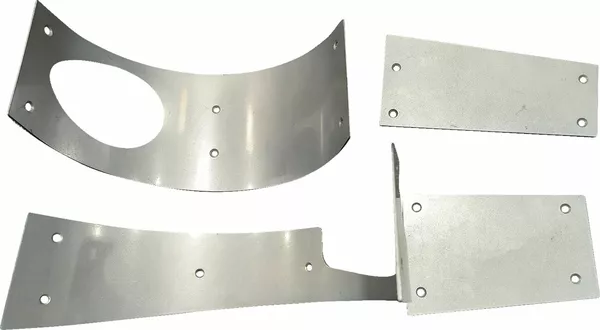 Protection intérieure en acier inoxydable pour cache de courroie d'embrayage Moose Offroad Hard-Parts - vue 2