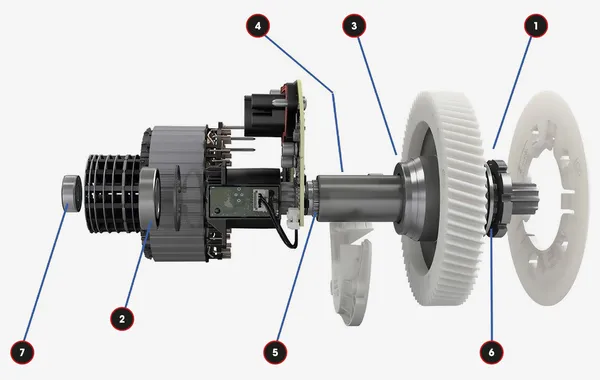 Roulement pour moteur Bosch Gen3 Black Bearing - vue 2