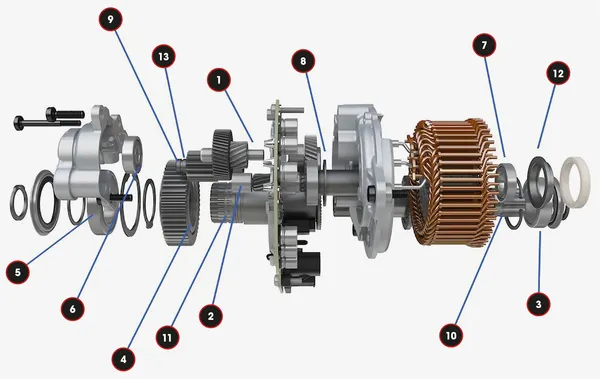 Roulement pour moteur Bosch Gen4 Black Bearing - vue 2