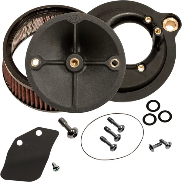 Filtre à air S&S CYCLE Air CLNR STLTH 17-19 M8 - vue 2