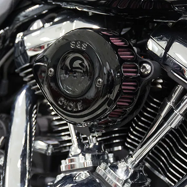 Filtre à air S&S Cycle Air Cleaner Black M8 - vue 6