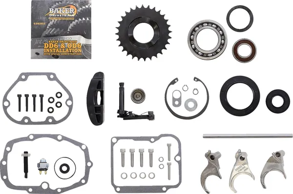 Baker Drivetrain Gear ST DD6 00-6 3.24/POL - vue 2