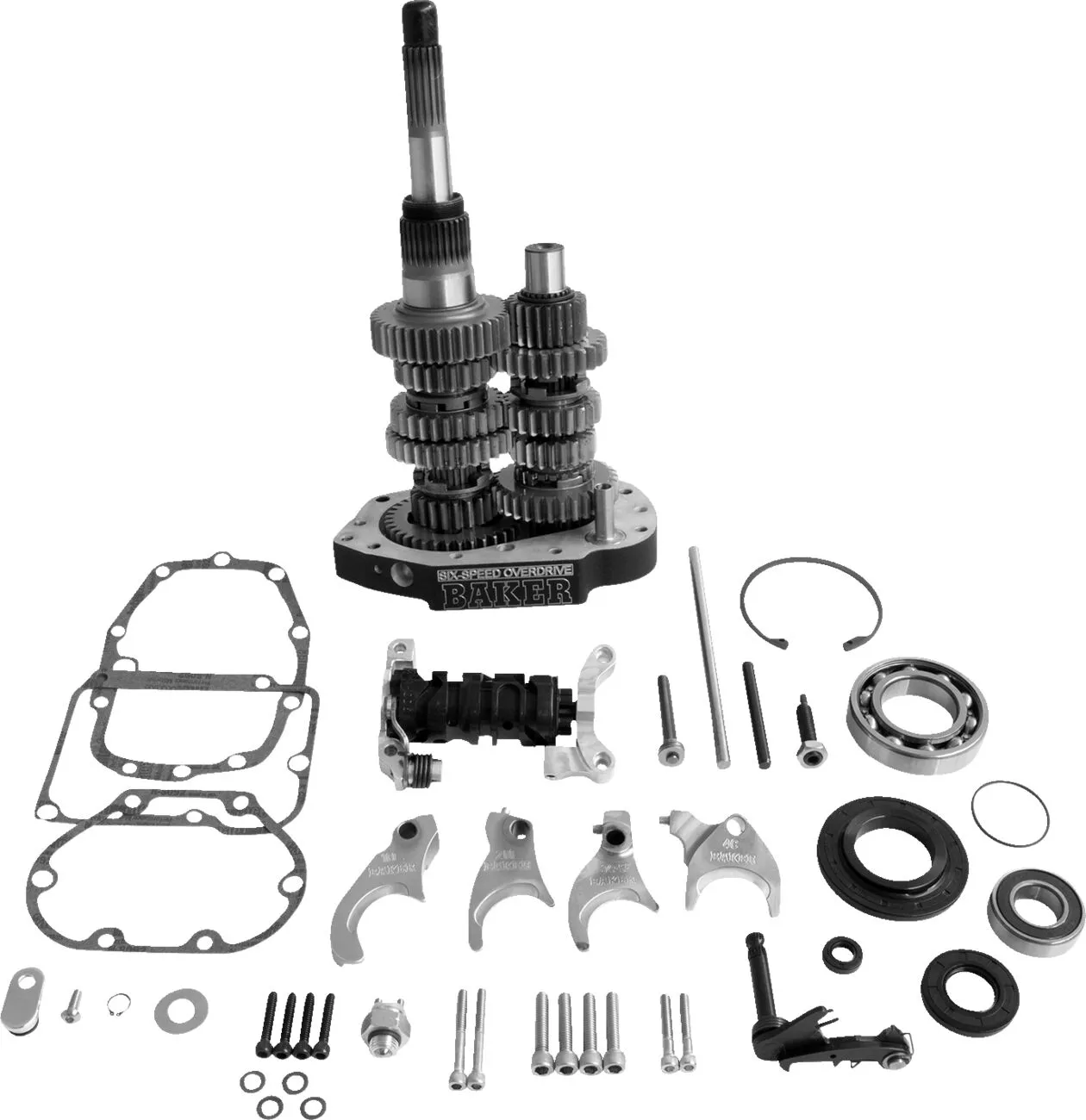Kit de pignons Overdrive 6 vitesses Baker Drivetrain
