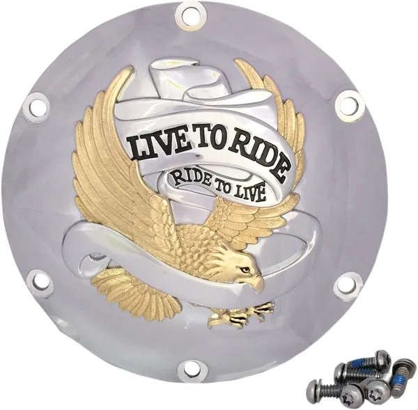 Couvercle de derby Live To Ride DRAG SPECIALTIES - vue 2