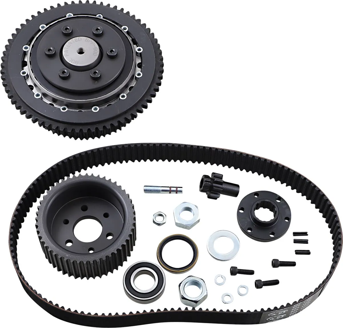 Entraînement par courroie 1-5/8" 8 mm avec embrayage Lockup BELT DRIVES LTD.