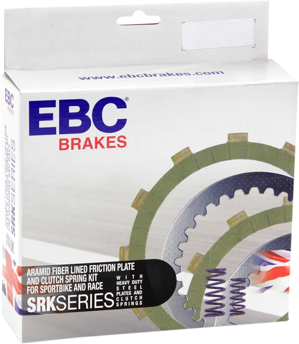Kit embrayage complet EBC lisses, garnis et ressorts - vue 3