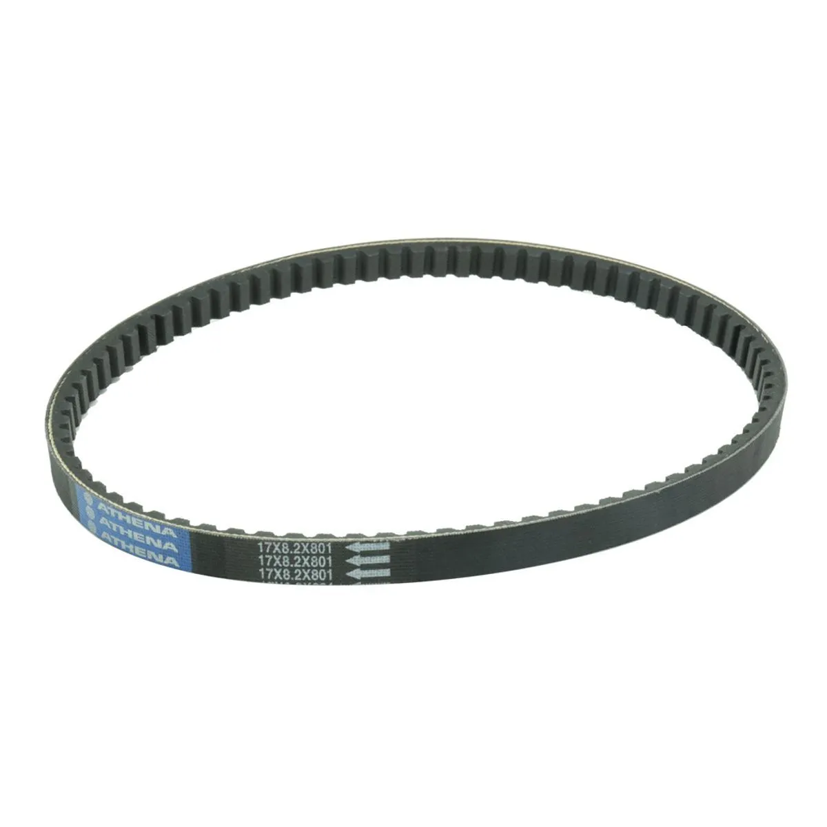 Courroie Athena fibre Piaggio 50 Typhoon/NRG/NTT/Free (801 x 17 x 8,2) - vue 2