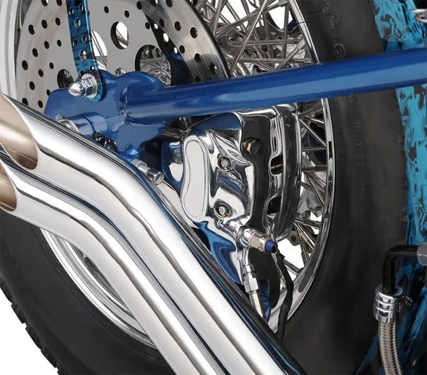 Étrier de frein à 4 pistons chrome DRAG SPECIALTIES - vue 2