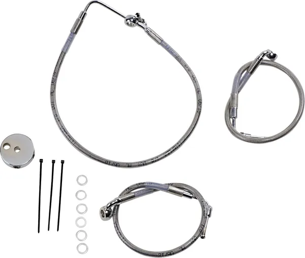 Kit de durites de frein en acier inoxydable DRAG SPECIALTIES - vue 2