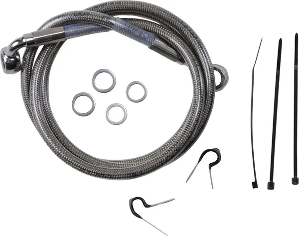 Kit de durites de frein en acier inoxydable DRAG SPECIALTIES - vue 2